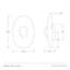Nome 1 - Light LED Flush Mounted Sconce