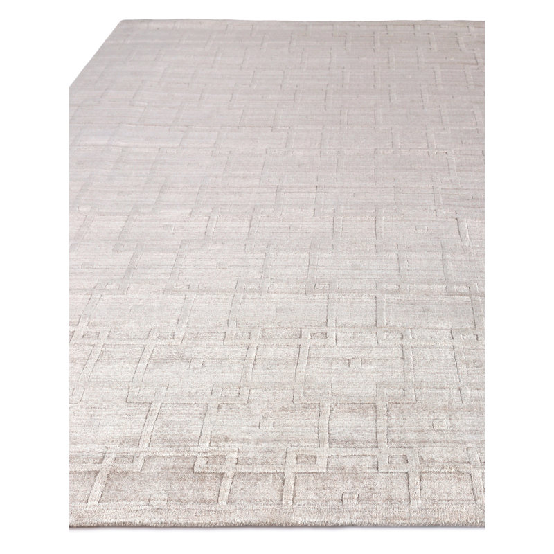Castelli Geometric Area Rug in Light Beige, Rectangle 9' x 12'