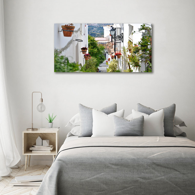 A Charming Street 1 Piece Wall Art on Canvas