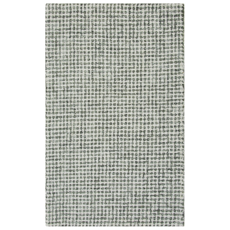 Tapis 100% laine touffeté à la main, Rectangle 9 pi x 12 pi