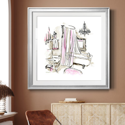 «Pink Opulence I», cadre photo