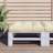 vidaXL Pallet Cushion Cream 100% polyester 31.5 in x 31.5 in x 4.7 in-693336778-693336779
