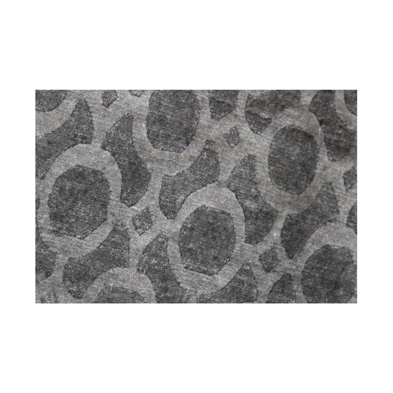 Windsom Geometric Area Rug in Gray