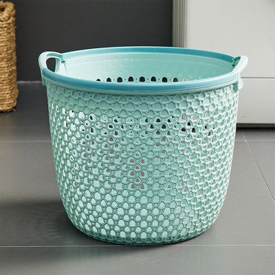 Portable Dirty Clothes Basket Dirty Clothes Storage Basket Large Clothes Rack Laundry Basket Bathroom Hollow Dirty Clothes Basket