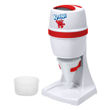 Snow Cone Machine with 8 Ice Molds,Shaved Ice Attachment for