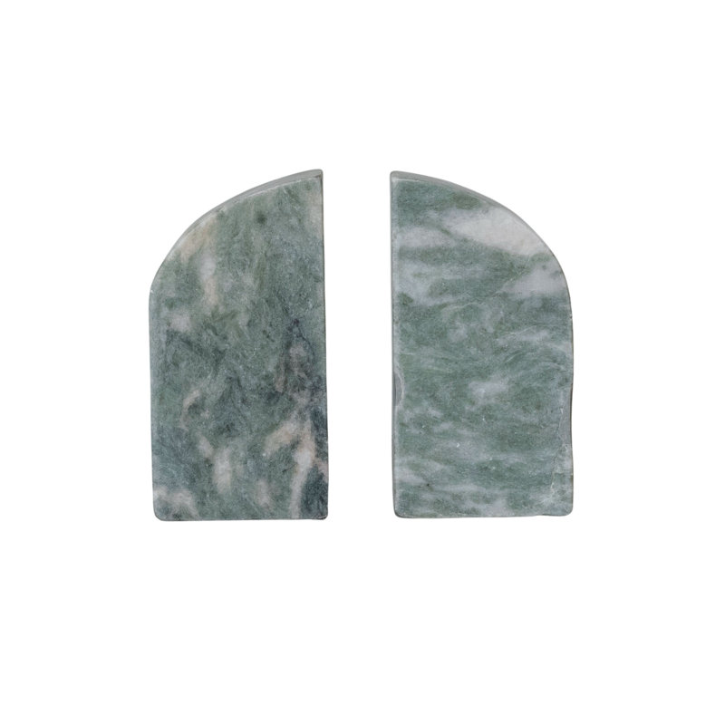 Half Arch Marble Bookends