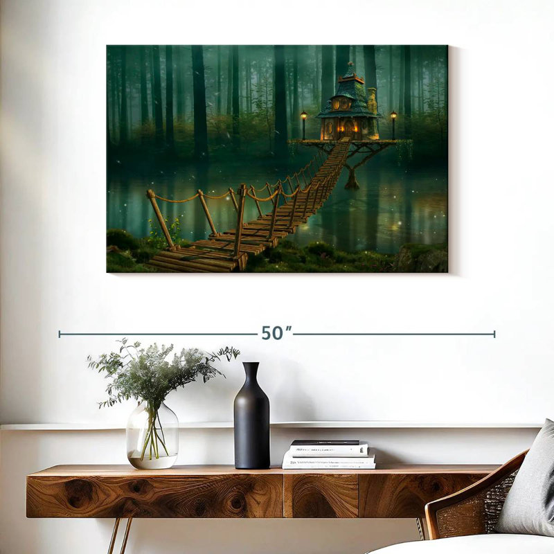 Pont Ashelle Fairy House, H 26 po x l 39 po
