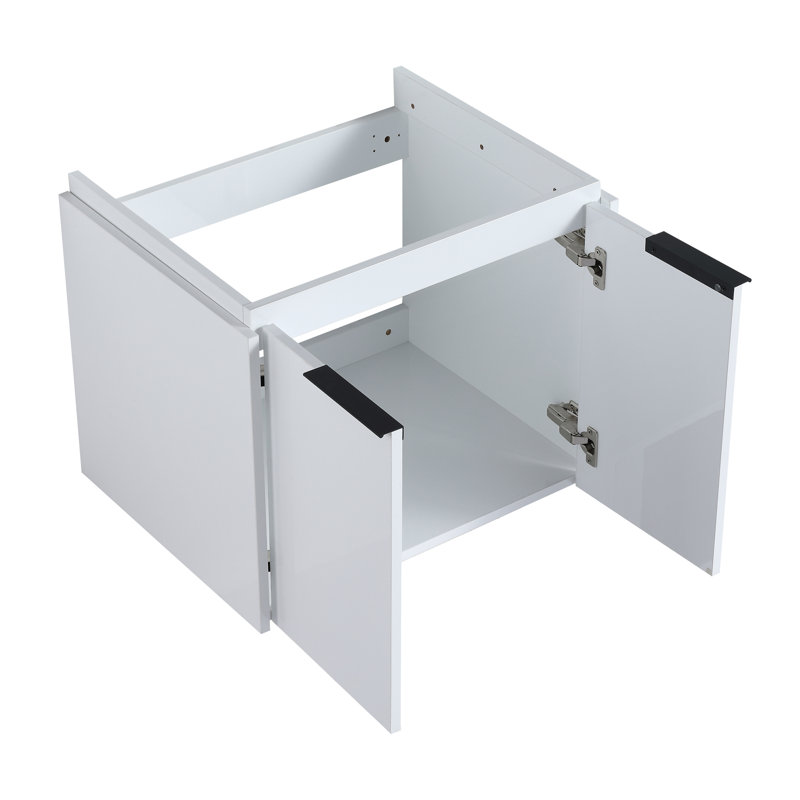 Quinnlynn Float Mounting Bathroom Vanity With Sink