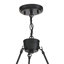 Campuzano 6 - Light Waggon Wheel Chandelier