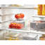 Réfrigérateur et compartiment en plastique iDesign Crisp, 8,3 po x 6,3 po x 3,7 po, transparent et gris
