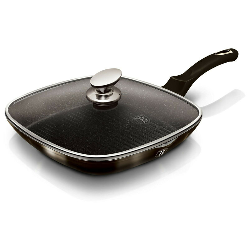 Berlinger Non-Stick Enameled Cast Iron Grill Pan / Griddle Set