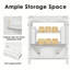 30" Bathroom Vanity with Sink Combo, Multi-functional Bathroom Cabinet with Doors and Drawer, Solid Frame and MDF Board-1546065962