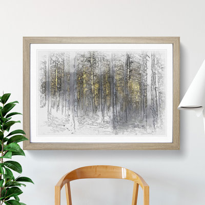 Sunlight Forest Vol.4 Sketch - Picture Frame Graphic Art