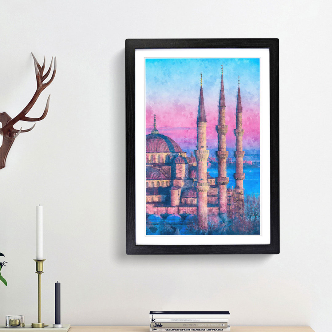 The Hagia Sophia Museum - Single Picture Frame Painting on MDF