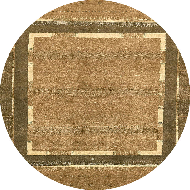 Tapis abstrait moderne 357, Rond 4 pi