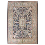 Aubusson One-of-a-Kind 9'8" X 12'9" Flatweave Area Rug