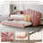 Twin Size Upholstered Daybed With Trundle-20408636