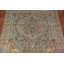 Tapis bleu délavé traditionnel 8 x 11