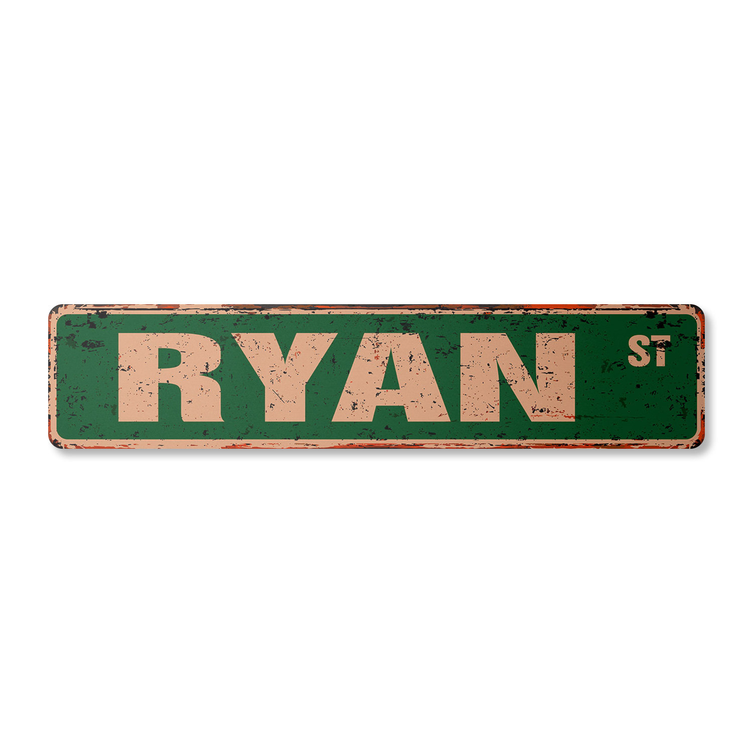 SignMission Plaque de rue en aluminium Ryan - Wayfair Canada