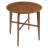 Rowan 36.22" High Retro Light Nordic Round Wooden Counter Table with Cross-Reinforced Base-124216048