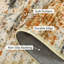 Abstract Machine Printed Area Rug-1594800971