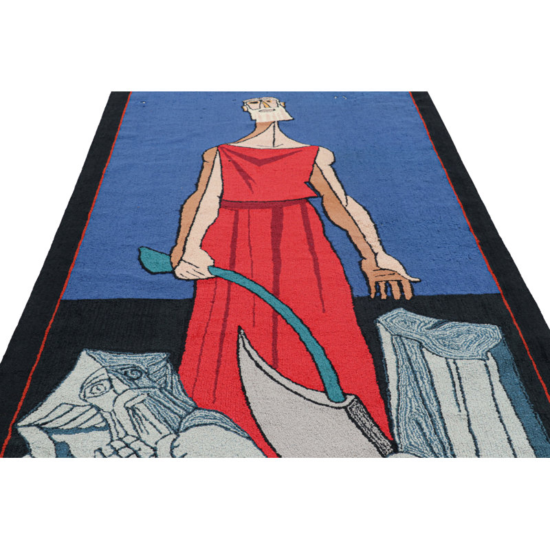 One-of-a-Kind 5'4x11'10 Hand Tufted Area Rug
