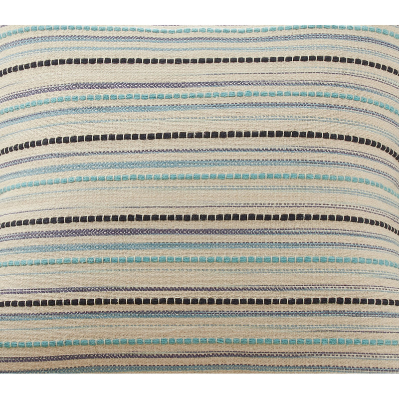 Beau Striped Cotton Pillow Cover