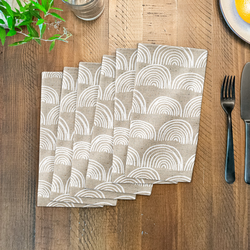 Daschle Half Moon 10" Napkin