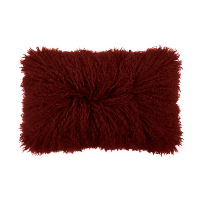 Tibetan Lamb Sheepskin Pillow by Outpost Original