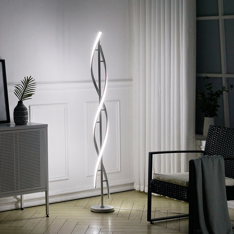 Knopf 150cm LED Novelty Floor Lamp, White
