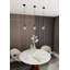 Cadi-Grace 1 - Light Black Single Pendant-1802874279