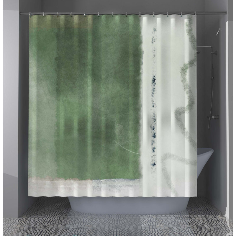 Abstract Shower Curtain