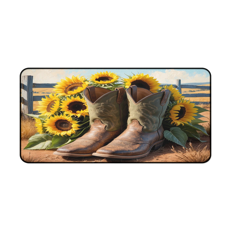 Polyester Desk Pad, 31.5x15.5