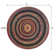 Michaell Braided Bohemian Coastal Round Jute Red/Multi Rug