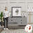 Kyrese 57.08'' W 6 - Drawer Dresser-1059168786
