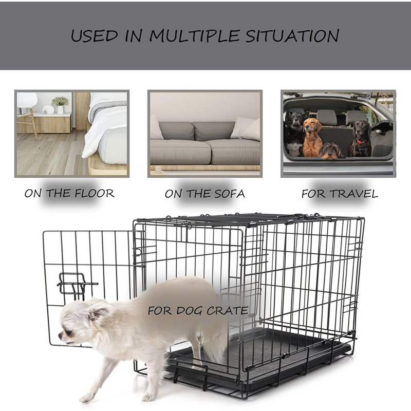 Tapis de lit lavable réversible pour chien