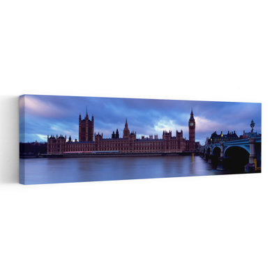 Édifice du gouvernement au bord de l'eau, Big Ben et les chambres du Parlement, Londres, Angleterre, Royaume-Uni, gothique, romantique, abstrait, architecture ...