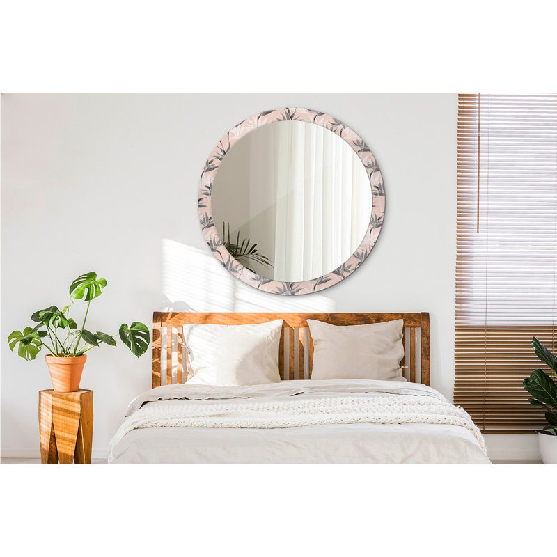 Huldar Glass Flat Wall Mirror
