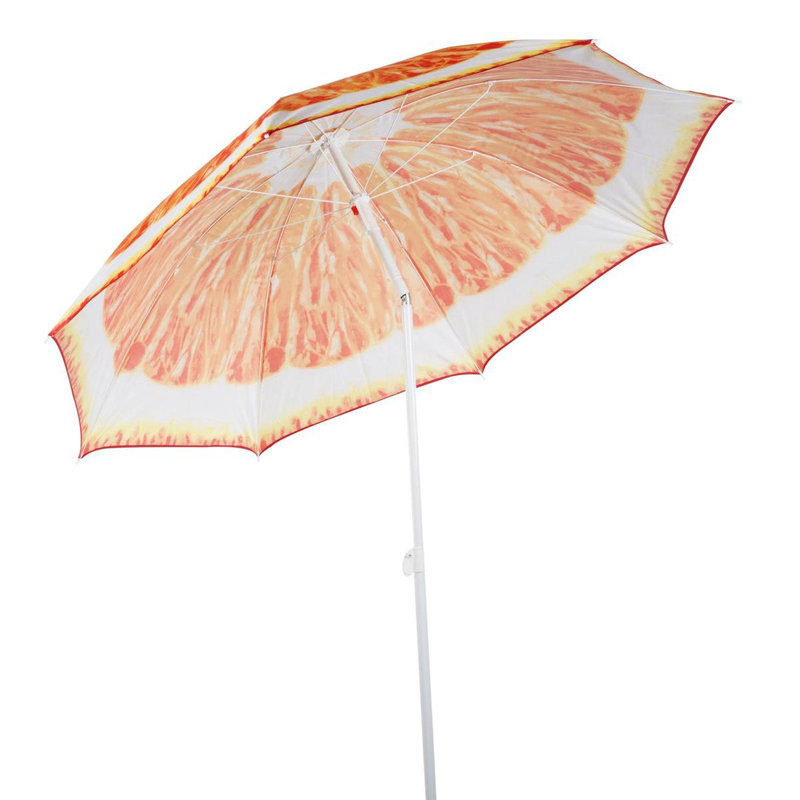 Aljoharah 190cm Market Parasol, Orange