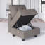 Repose-pieds de rangement en tissu Tomario-1128471522