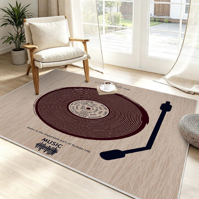 Tapis d'intérieur transparent transparent lavable à la machine, Rectangle 39" x 63"