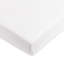 Plain White Muslin Mini Fitted Sheet