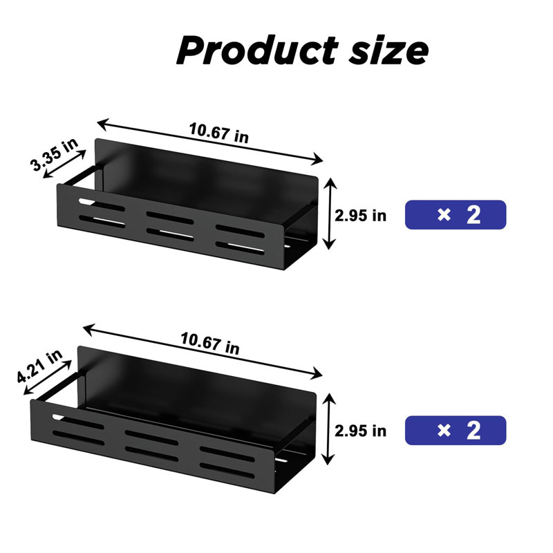 Wall Mounted Optional Spice Rack