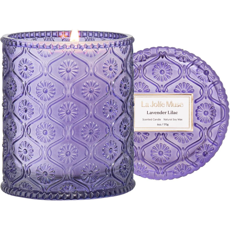 Lavender Scented Jar Candle