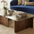 Luton Glass Top Coffee Table