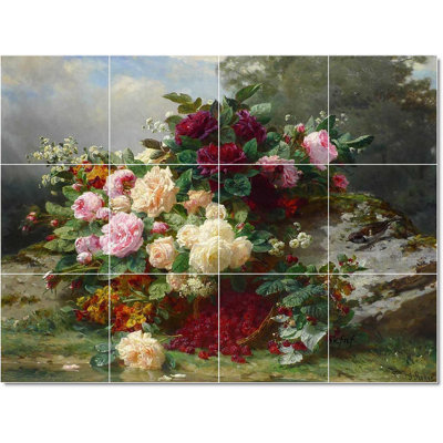 Carreau de peinture murale 48 po x 36 po 12 po x 12 po