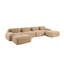 Canapé modulaire en U Camel Corduroy-520895533-520895527
