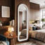 Fabric Leaning and Freestanding Full Length Mirror-2030308730-2030308734