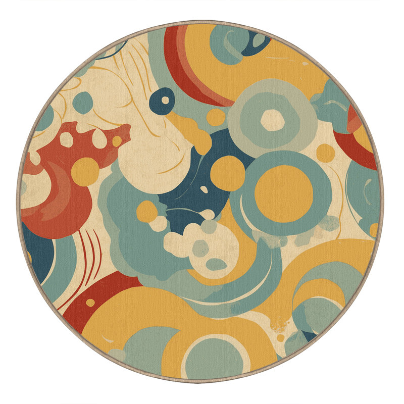 Lively Sway Rug, Round 8'