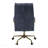 Gray Leather Office Chair